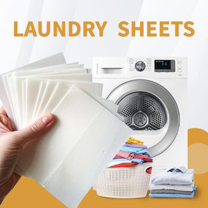 カスタマイズされたロゴ工場価格生分解性ランドリー洗剤シートストリップエコフレンドリー、バッグあたり30ロード - Product Image 4