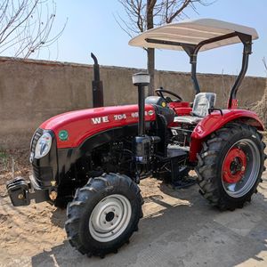 Tracteur à roues We 704, 70 ch, 4 roues motrices, utilisation agricole, multifonctionnel - Product Image 1