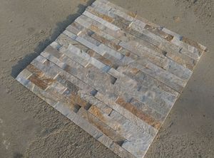 Natuurlijke Split Oppervlak Kwarts Culturele Decoratieve Stenen Traditionele Stijl Antacidum Erosie Wandbekleding Tegels Hotel Gebruik - Product Image 6