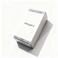 Boîte vide en carton vide pour hommes, boîte d'emballage de parfum, produit de luxe, à utiliser avec Logo personnalisé, papier Kraft blanc, petite taille, huile, nouveauté 2020