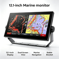 PC industriel étanche IP65 IP67 de 12,1 pouces, écran haute luminosité 1000 nits lisible en plein soleil pour applications marines