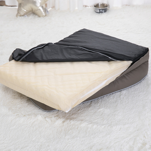 Cama de perro de diseño de lujo con cubierta, lavado a máquina, malla de refrigeración, camas grandes para perros, cama ortopédica de marca personalizada para perros - Product Image 5