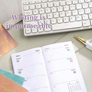 2026 Eco-Friendly Paper <b>Notepad</b> Pocket <b>A6</b> Weekly Agenda Organizer-for Business & Promotional Gifts - Product Image 2