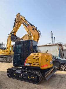 Excavatrice sur chenilles hydraulique SANY SY75C d'occasion, machine de construction SY155 205 215 235 245 265 305 335 365 485 550 - Product Image 5