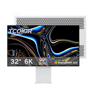 Tcoior siêu rộng màn hình 32inch 6K <span class=keywords><strong>LCD</strong></span> màn hình siêu mỏng <span class=keywords><strong>bezel</strong></span> PC màn hình có thể điều chỉnh đứng USB-C chơi game Màn hình Phòng thu hiển thị - Product Image 1
