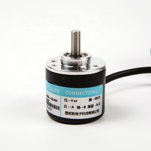 Encoder Rotatorio Mecánico Fotoeléctrico Incremental de 600 Pulsos, DC5-24V AB Bifásico 600Ppr ND077, Eje de 38mm 6x13mm - Product Image 2