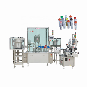 small aseptic rotary bottle filling machine for test tube filler and sealer 1ml