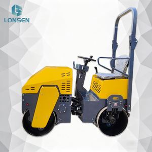 Compacteur vibrant à double tambour LS10H pour usage résidentiel, moteur Changfa, largeur de tambour 800 mm, compactage en espaces étroits avec roulement de pompe - Product Image 5