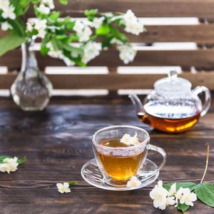 Fujian-té de jazmín <span class=keywords><strong>con</strong></span> Aroma Natural auténtico, flores de jazmín a granel, <span class=keywords><strong>hojas</strong></span> sueltas - Product Image 3
