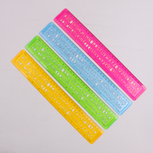 Righello ABC da 30cm all'ingrosso con Logo personalizzato di qualità Premium per forniture di cancelleria scolastica per bambini 1 regola per pc - Product Image 2