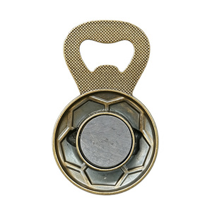 Abridor de Botellas Metálico con Forma de Balón de Fútbol Personalizado de <span class=keywords><strong>Madrid</strong></span>, Imán para Refrigerador, Recuerdo para Fanáticos del Fútbol - Product Image 3