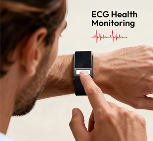 Braccialetto <span class=keywords><strong>Fitness</strong></span> con Monitoraggio ECG Preciso, Impermeabile, Tracker per Frequenza Cardiaca e Salute per Uso Quotidiano - Product Image 4
