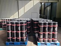 Polymermodifizierte Asphalt-Abdichtungsmembran Farbige SBS-Bitumen-Dachziegel mit Sichtbarem Steinbahn für Gebäudedächer