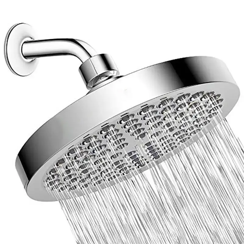 Hotel Shower Accessories Multi Function Shower Head ABS Plastic Surface Bathroom SPRAY Color Chrome Feature Material Water Type