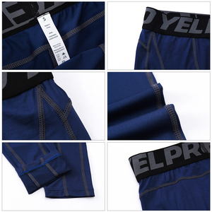 Celana Olahraga Pria Bahan Bernapas untuk Fitness, Atletik, dan Workout, Model Ketat dengan Pinggang Elastis untuk Gym - Product Image 6