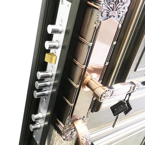 Bowdeu – porte d'entrée d'usine, extérieur pare-balles, luxe, extérieur résidentiel, sécurité, porte en aluminium moulé - Product Image 6