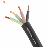 Câble souple en cuivre robuste gainé de caoutchouc YC/YZ 300/500V 2-5 conducteurs 1,5-35mm²