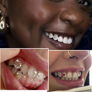 ZZSU Tooth Gem Kit Professional Teeth Gems Kits with Teeth Gems Light for Home Use - Product Image 3