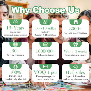 Fabricante de Juegos de Cartas Personalizados: Juego de Cartas Coleccionables de <span class=keywords><strong>Anime</strong></span> con Diseño de Gatito y Burro para Parejas, Juego de Mesa Premium DIY - Product Image 5