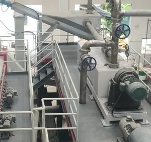 Mesin dewatering pemeras residu Biogas