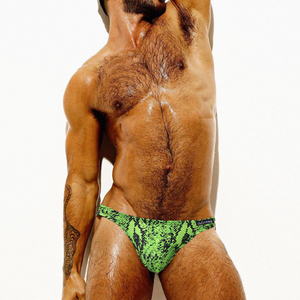 Adannu Brand Low Rise t Back infradito <span class=keywords><strong>slip</strong></span> leopardati Sexy Gay <span class=keywords><strong>Mini</strong></span> Bikini da <span class=keywords><strong>uomo</strong></span> intimo - Product Image 2