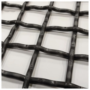 Maille tissée en acier au manganèse résistant à l'usure, fil métallique crocheté, <span class=keywords><strong>tamis</strong></span> vibrant, filtre à mailles métalliques pour criblage de minerai - Product Image 6