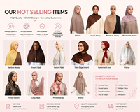 Hijab de prière Khimar pour femmes ethniques, en toile unie légère, séchage rapide, doux, respirant, couvrant, pour toutes les saisons
