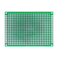 WAVGAT 5*7 PCB 5x7 PCB 5cm 7cm Carte de circuit imprimé universelle double face pour prototype DIY