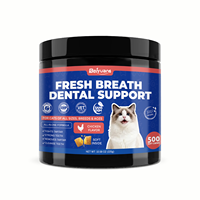 OEM ODM Friandises à mâcher souples pour chats, riches en protéines, complément de soin buccal, soutien haleine fraîche, contrôle de la plaque dentaire et du tartre, au zinc et au poulet