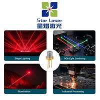 Diode laser ordinaire continue - Nouvelle tête laser SHARP, longueur d'onde 638 nm, puissance 150 mW