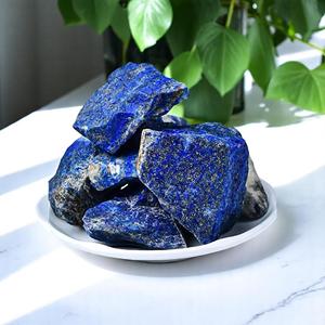 Piedra de Lapislázuli Natural al por Mayor, Cristal Irregular para Decoración del Hogar, Regalo Único para Colección - Product Image 1
