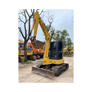 Certifié d'occasion 5.5 tonnes Komatsu PC55 Mini pelle sur chenilles Prix réduit Matériel de construction Core Motor Engine Pump - Product Image 1