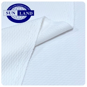 100% polyester Birdeye maille tissu antibactérien DRY FIT CLEANCOOL Silver Ion pour vêtements de sport vêtements de football et <span class=keywords><strong>sous</strong></span>-vêtements - Product Image 5