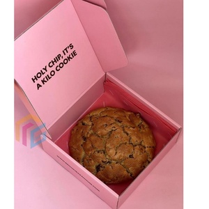 Caja de Embalaje de Cartón Plegable Personalizada para Pasteles, Galletas, Brownies, Donuts - Product Image 2