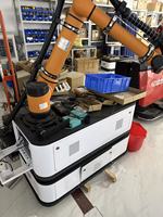 Nouvelle boîte de vitesses omnidirectionnelle EZ-COR pour robot composite PLC 3kW 220V – Haute sécurité et fiabilité pour l'automatisation mobile de la manutention de matériaux