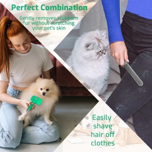 Cepillo Autolimpiante para Mascotas, Cepillo para Perros y Gatos, Venta al Por Mayor de Fábrica HOP, Color Personalizado - Product Image 4