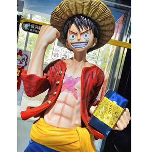 High Quality Anime Figure Resin <strong>Statue</strong> One Piece Character <strong>Life</strong> <strong>Size</strong> 1:1 Luffy Action Figure for Decor Anime Sculpture - Product Image 2