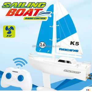2.4G 4CH Électrique Étanche <span class=keywords><strong>Voilier</strong></span> 15 KM/H Télécommande Flipped Racing Boat Toy - Product Image 6
