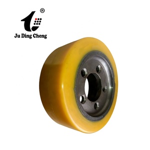 גלגל פוליאוריתן 254x102-80mm 5-חור כונן/גלגל המתיחה מספר 0039902311 - Product Image 2