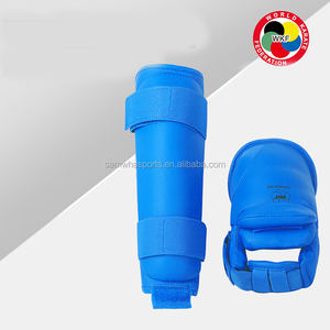 KARATE WKF Approvato SHIN e COLLO DEL PIEDE GUARD arti marziali protector attrezzature OEM - Product Image 2