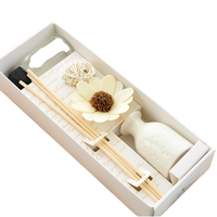 Coffret Cadeau de Noël Diffuseur d'Huiles Essentielles en Céramique Sans Flamme à la Lavande pour Intérieur avec Parfum Longue Durée