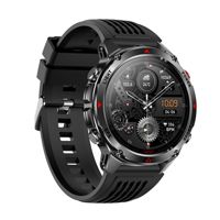 Montre connectée GPS OEM HT37 1,46'' IPS 540 mAh avec appels Bluetooth, moniteur de fréquence cardiaque et SpO2 pour projets de santé et de sport