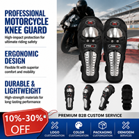 10%-30% de Descuento en Kit de Protección para Motocicleta, Rodilleras y Coderas de Acero Inoxidable Anti-Caída