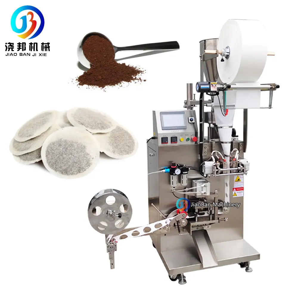 JB-66 Round Coffee and tea Pod with inner and outer bag Packing Machine