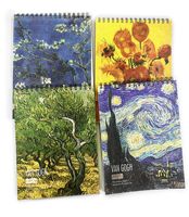 Carnet de croquis à couverture rigide avec logo personnalisé, vente en gros