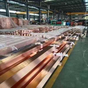 20x10mm Kupfer-Stromschiene ASTM C11000 T2 Flexible Leitung für Verteilerkästen - Product Image 2