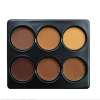 Palette de maquillage crème illuminatrice à marque privée, palette de contouring brillante OEM