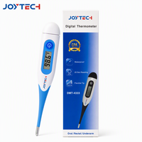 Termometer Digital Ujung Fleksibel, Pembacaan Cepat 10 Detik, Kelas Medis, Alarm Demam Elektronik, Tahan Air, Monitor Tubuh