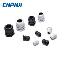 Presse-étoupe en nylon étanche IP68 CNPNJI PG11 PG13.5 PG16 PG21 PG36 certifié CE Haute/Basse Tension -40~100 Anti-poussière