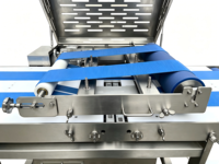 Machine à trancher la viande automatique à grande vitesse en acier inoxydable 304, certifiée CE, pour l'industrie agroalimentaire